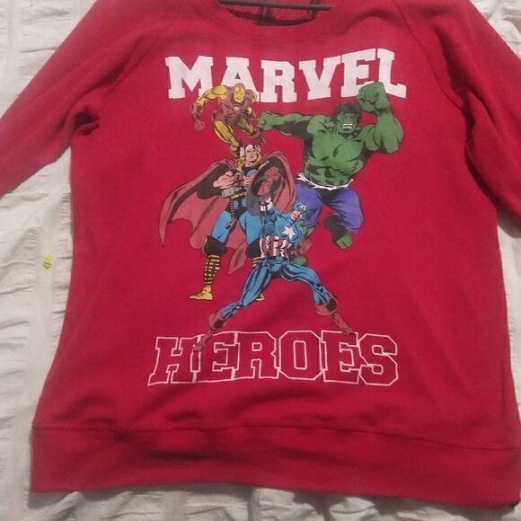 Marvel unisex reversible superhero long sleeve t-shirt - Picture 3 of 11